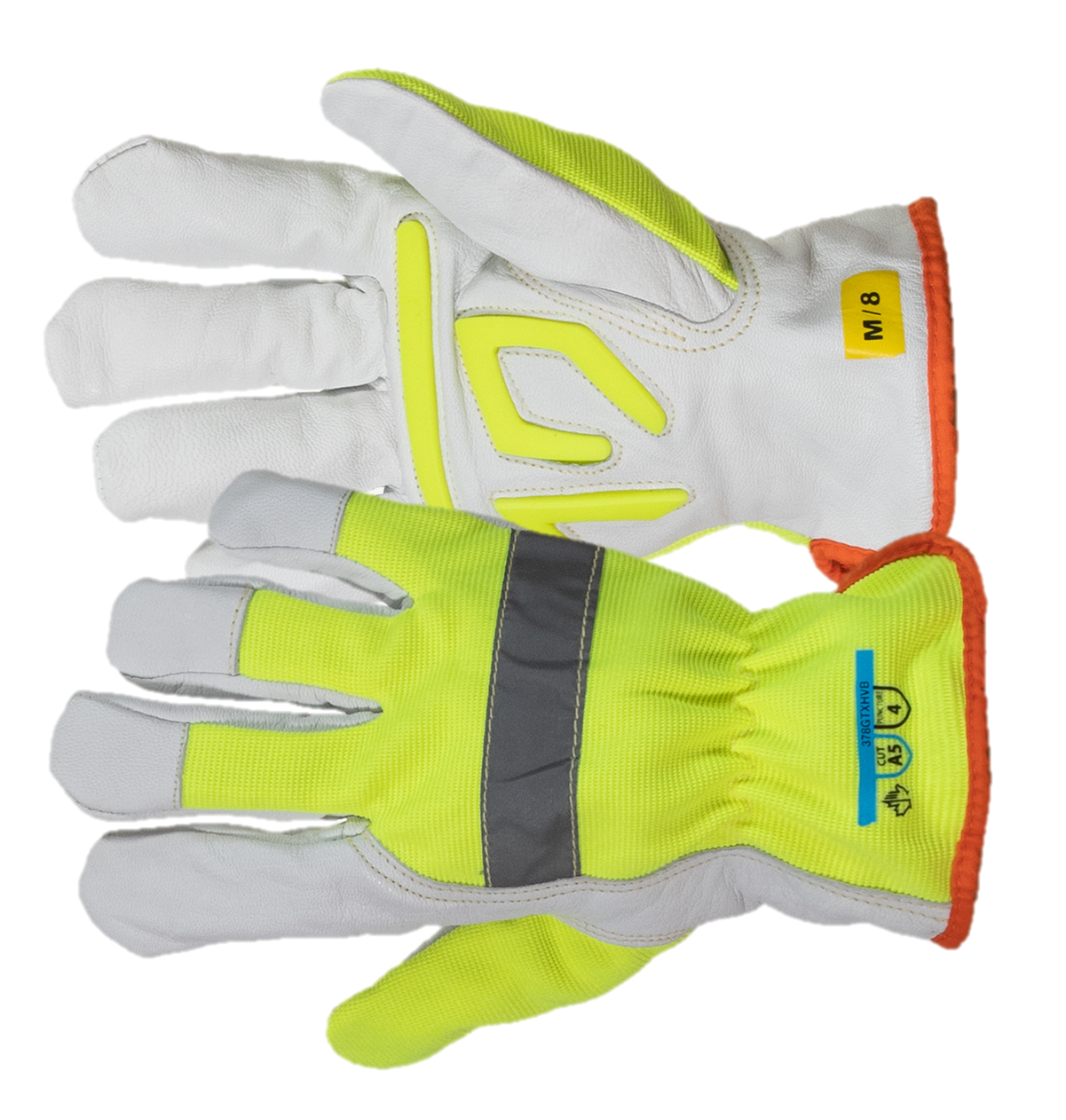 Superior Glove® Endura® Gloves w/ Hi-Viz Reflective Backs